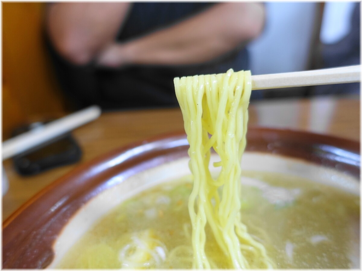 十八番@能代 塩(並)の麺
