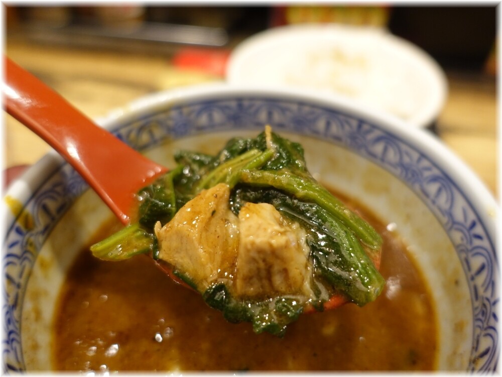 三田製麺所8 カレーつけ麺の具