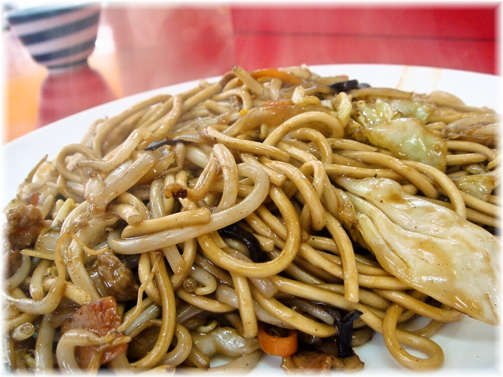 再来軒 焼きちゃんぽんの麺