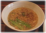 きび 梅塩つけめん つけ汁