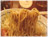 博多ラーメン 由丸 冷やし担々麺の麺