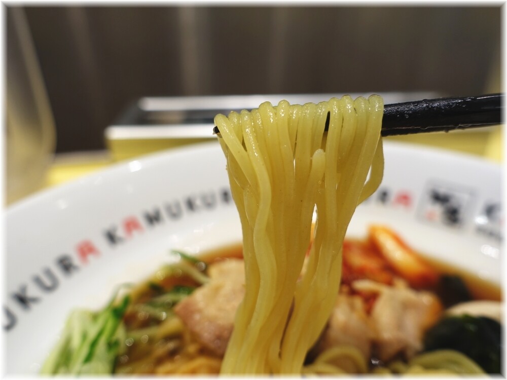 神座渋谷店2 冷たいおいしいラーメンの麺