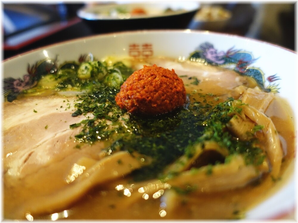 逆流 からみそラーメンの具