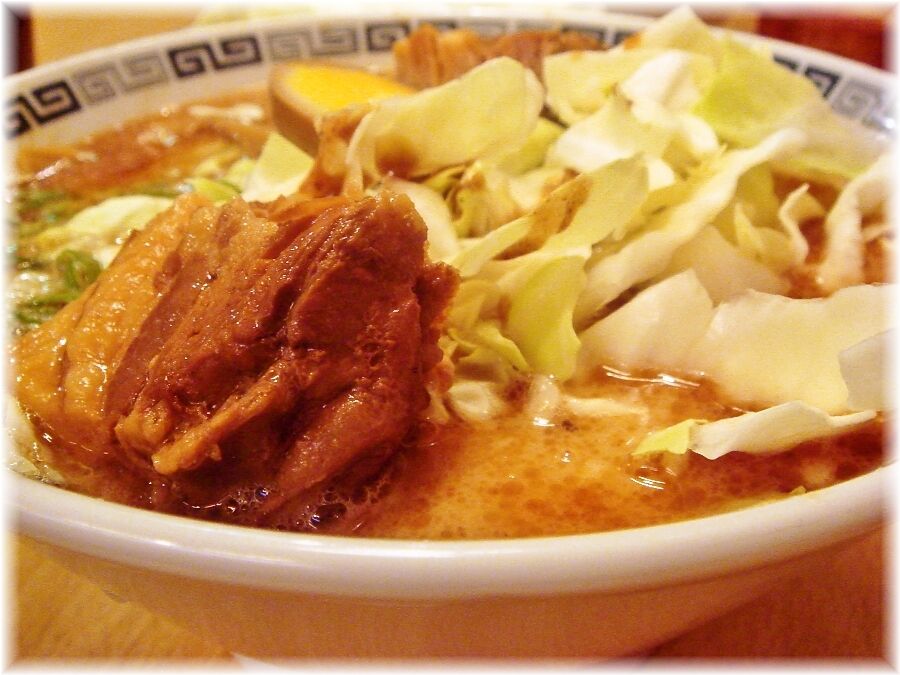 桂花 太肉麺の具