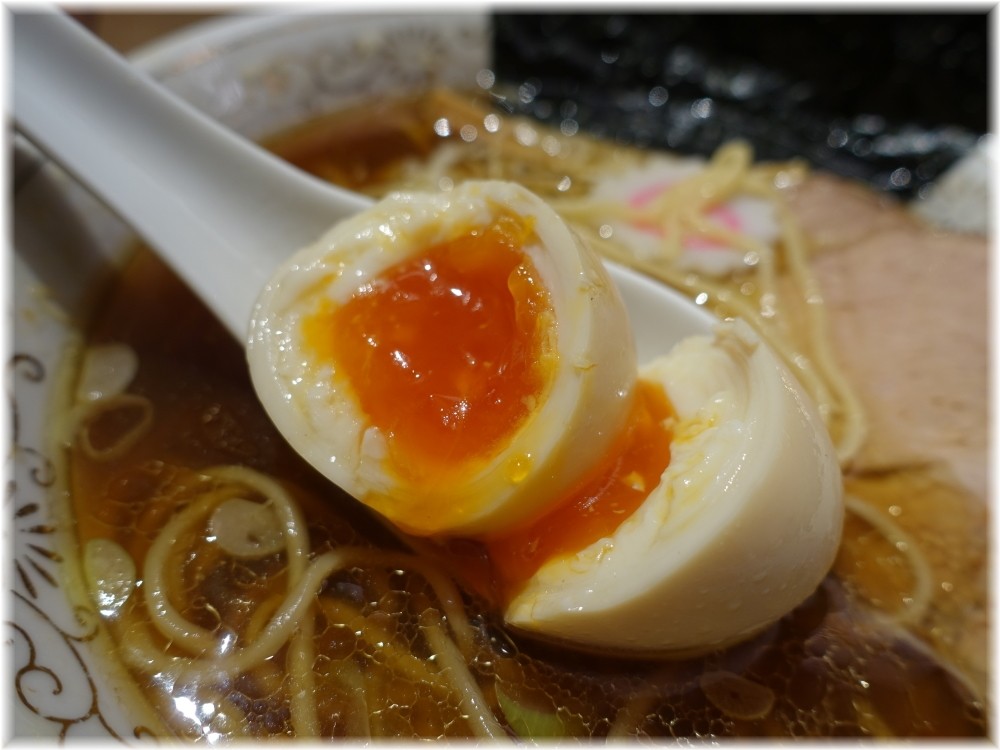 中華そば勝本 特製中華そばの味玉