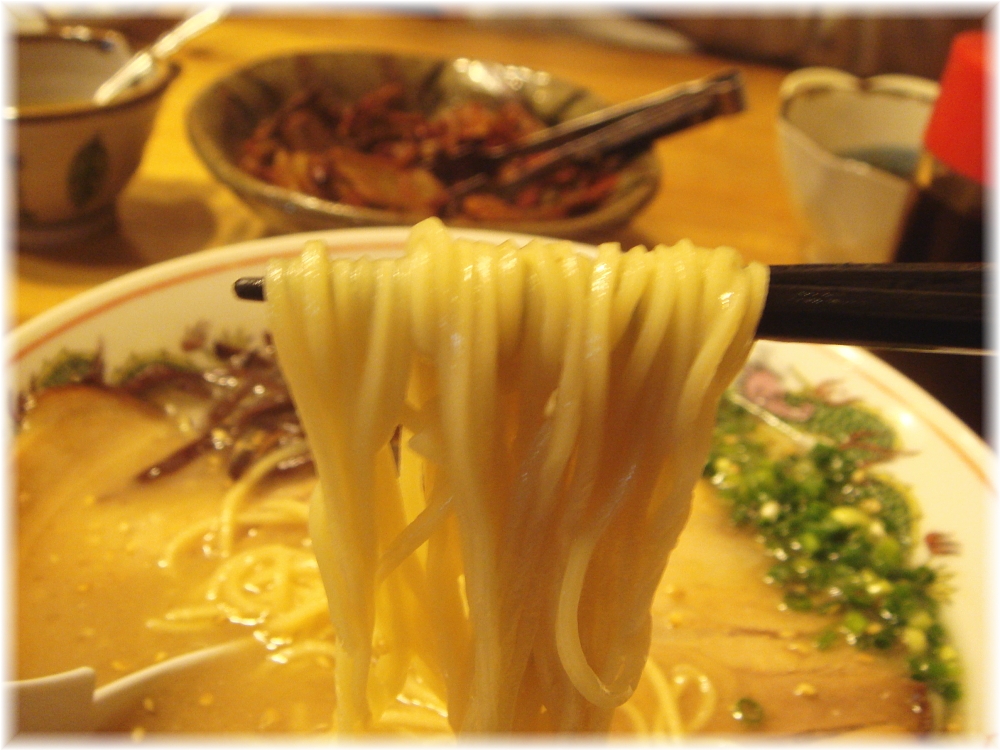呉朝明 ラーメンの麺