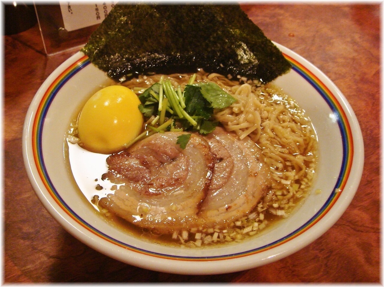 らーめん晴 特らーめん(醤油)
