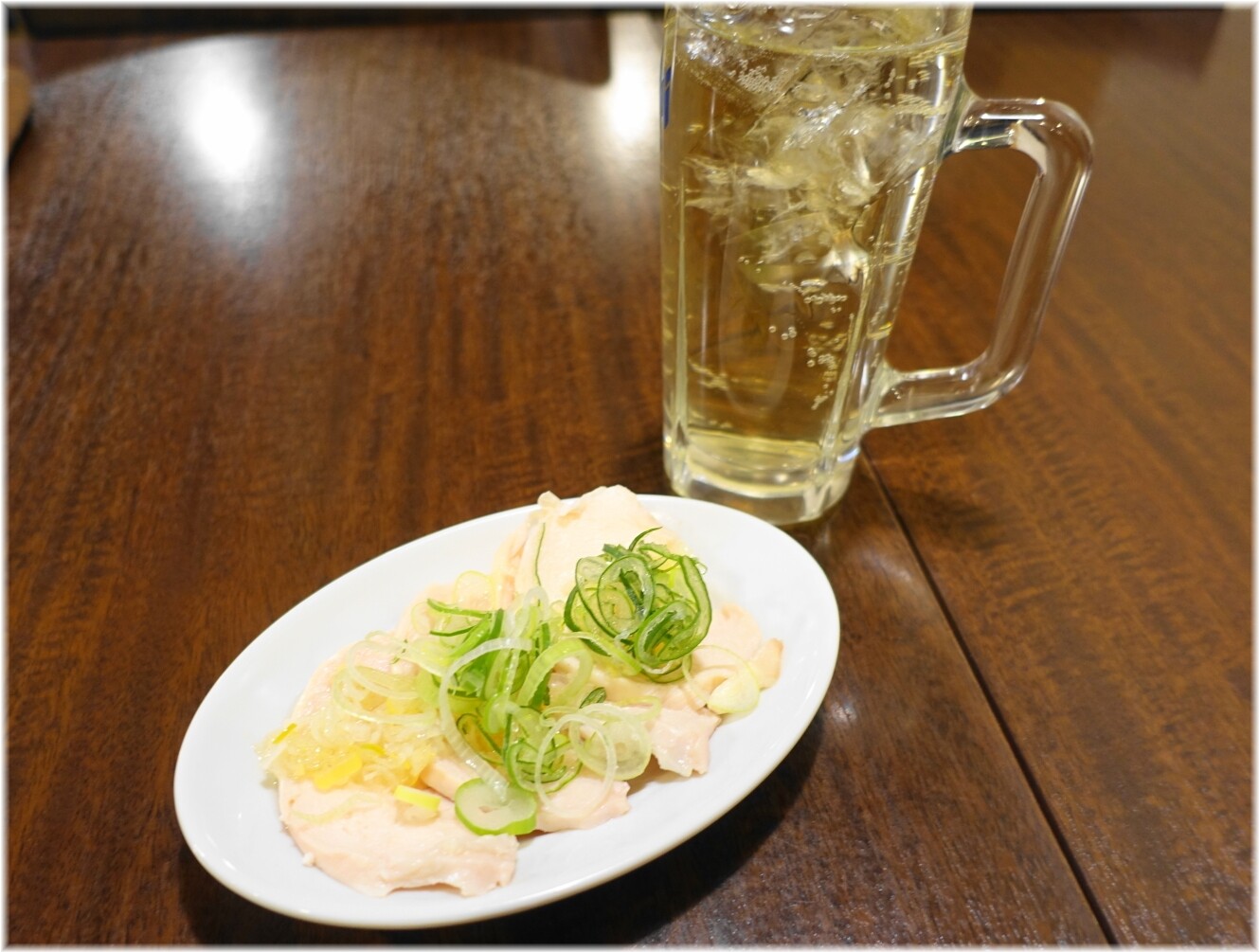 麺屋空海川崎ダイス店 蒸しどり葱ダレ