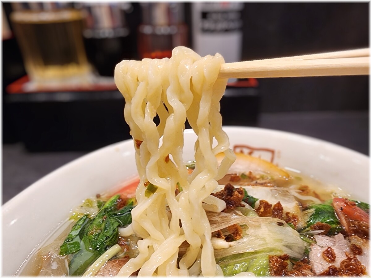 喜多方ラーメン坂内大森東口店2 青唐うま塩ラーメン・夏の麺