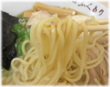 中華そば ふくもり 塩中華の麺