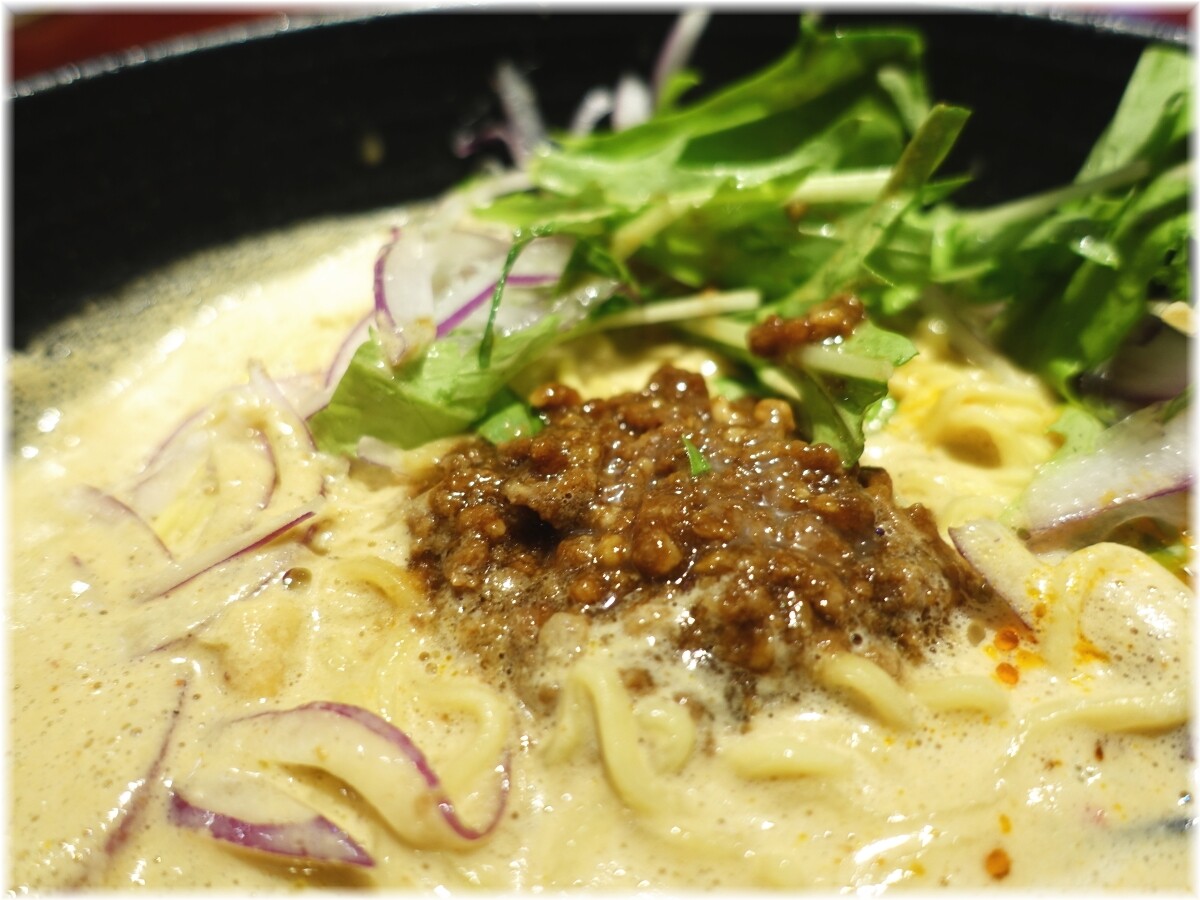 銀座昊 濃厚担々麺の具2