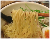 pour cafe(プルーカフェ)中目黒店 鶏そばの麺