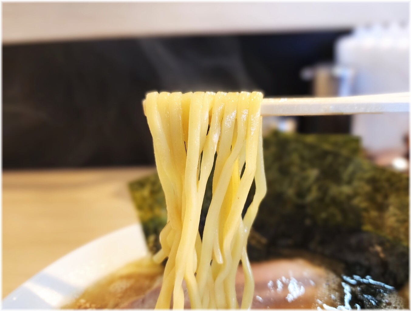 気骨家 ラーメンの麺