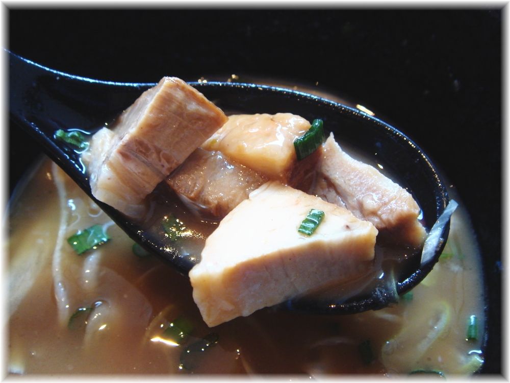 風雷人 つけ麺のゴロゴロチャーシュー