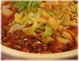シーアン サンラー刀削麺の具