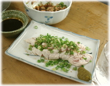 呑龍 地鶏刺し