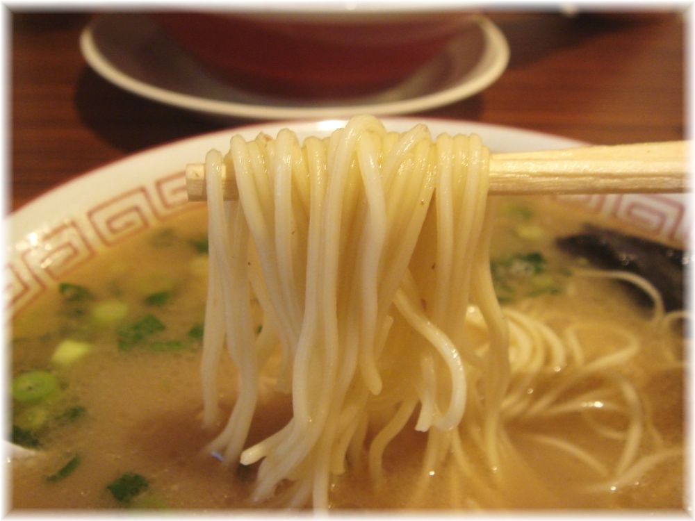 一真軒 ラーメンの麺