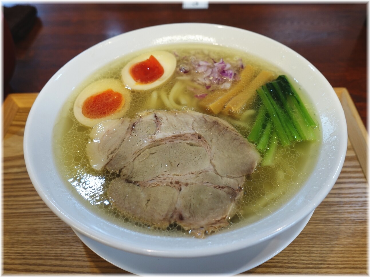 千乃鶏 小中華そば(塩)