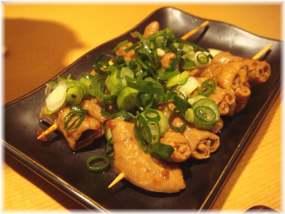 博多らーめん由丸 モツ焼き