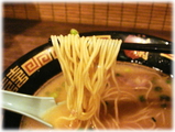 一蘭 天然とんこつラーメンの麺
