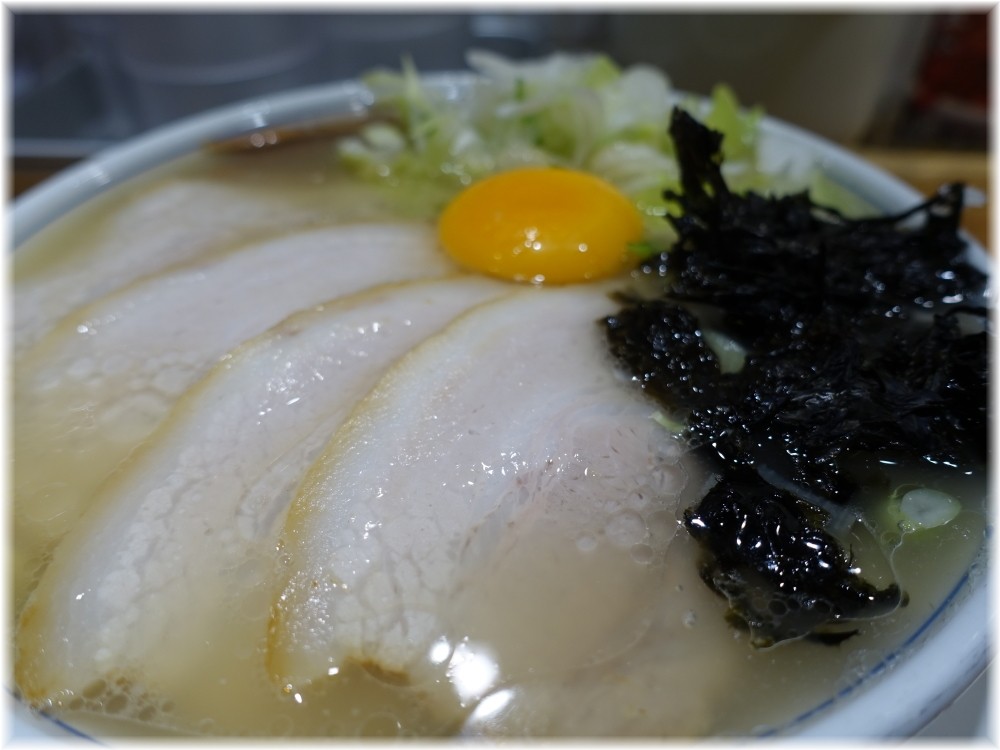 バラそば屋中野店 特製バラそば塩の具