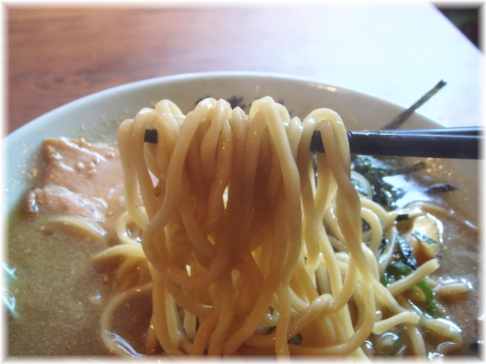 三三七 鶏煮干しそばの麺