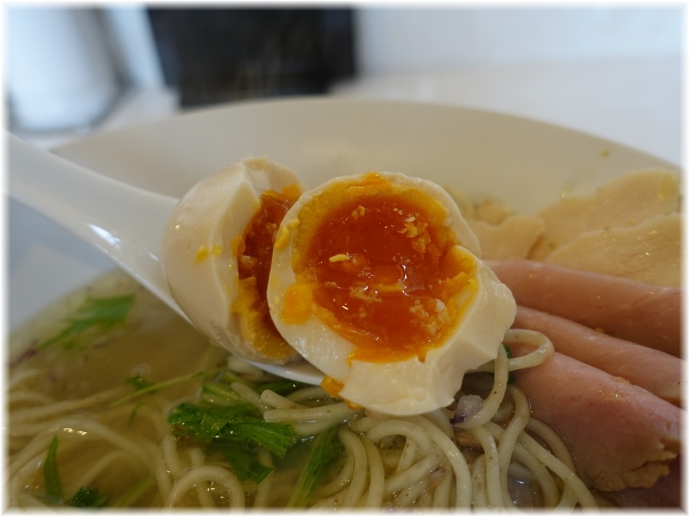 Noodle Kitchen KYO2　特製塩そばの味玉