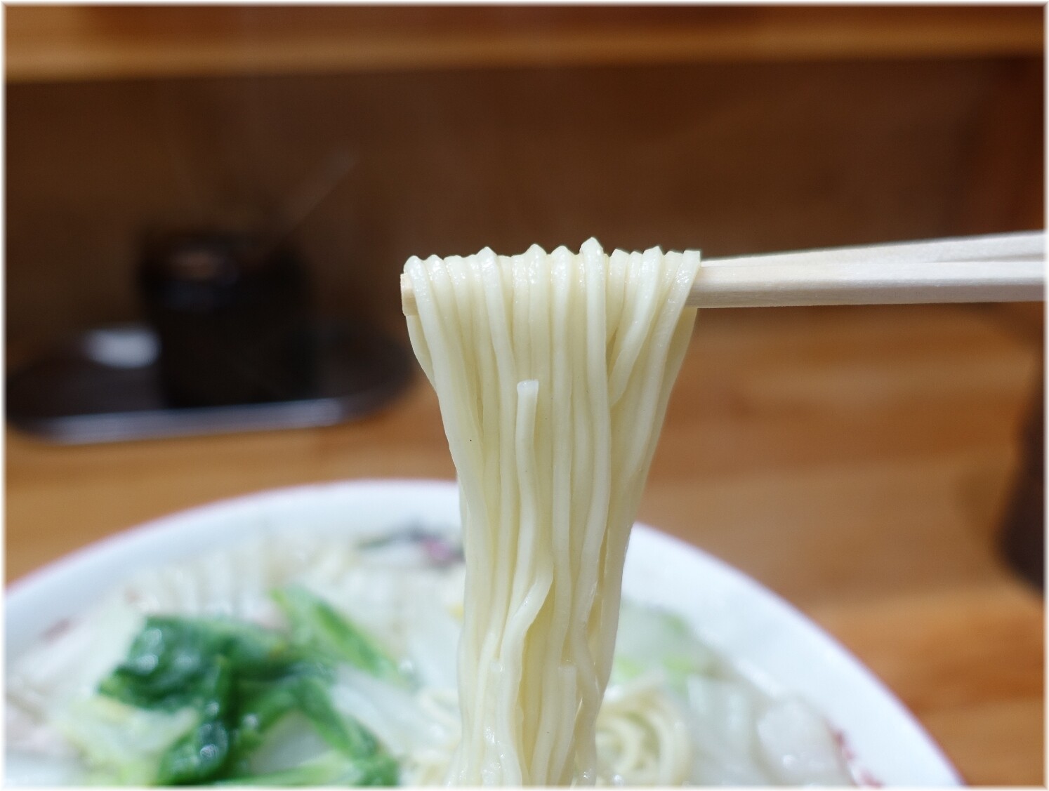 銀座たんめん たんめんの麺