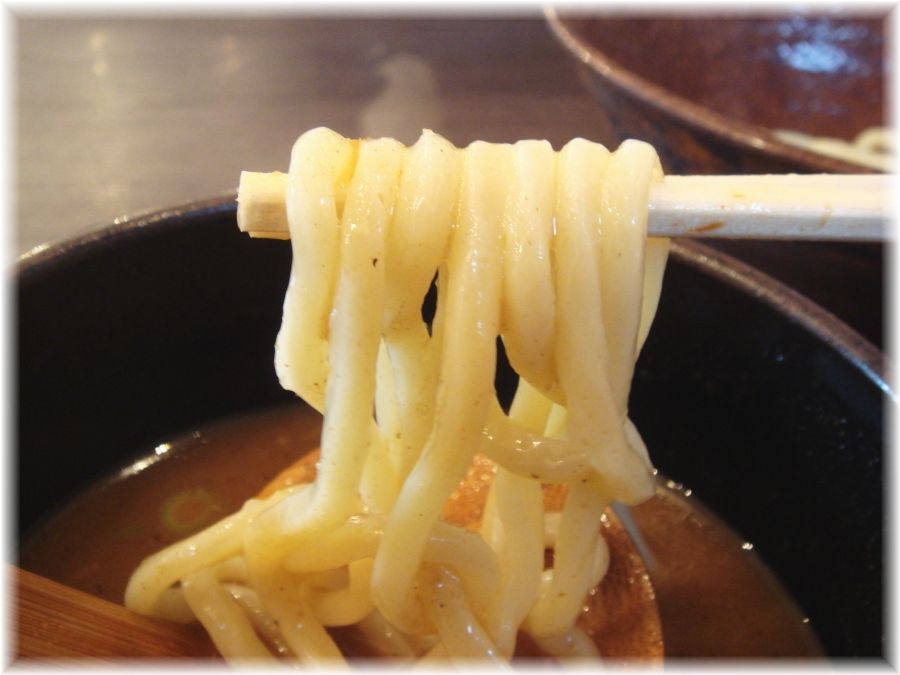 あびすけ 味玉つけめんの麺2