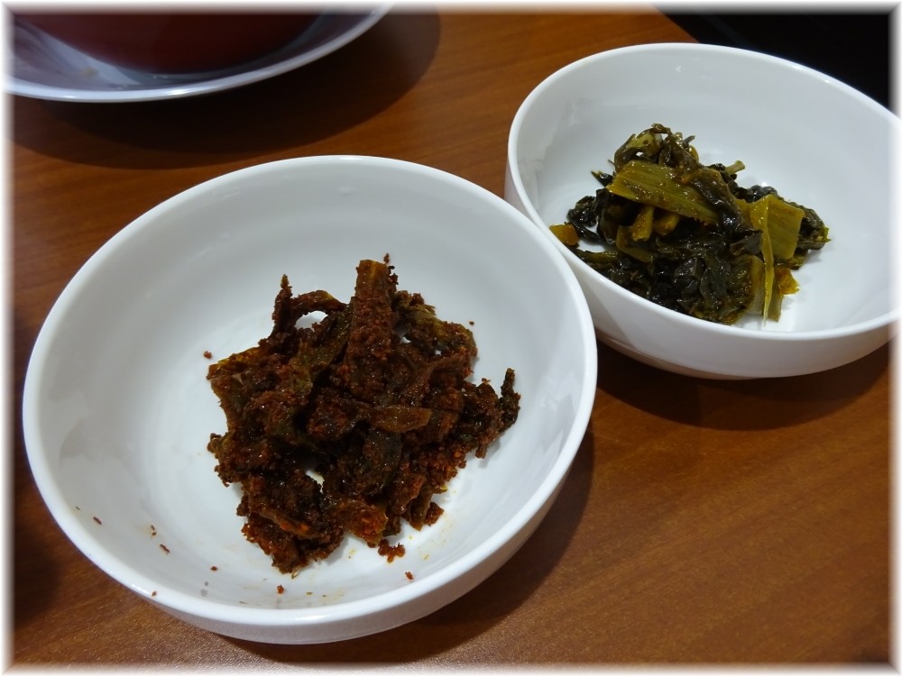 博多元気一番 バリ激辛と中辛の辛子高菜