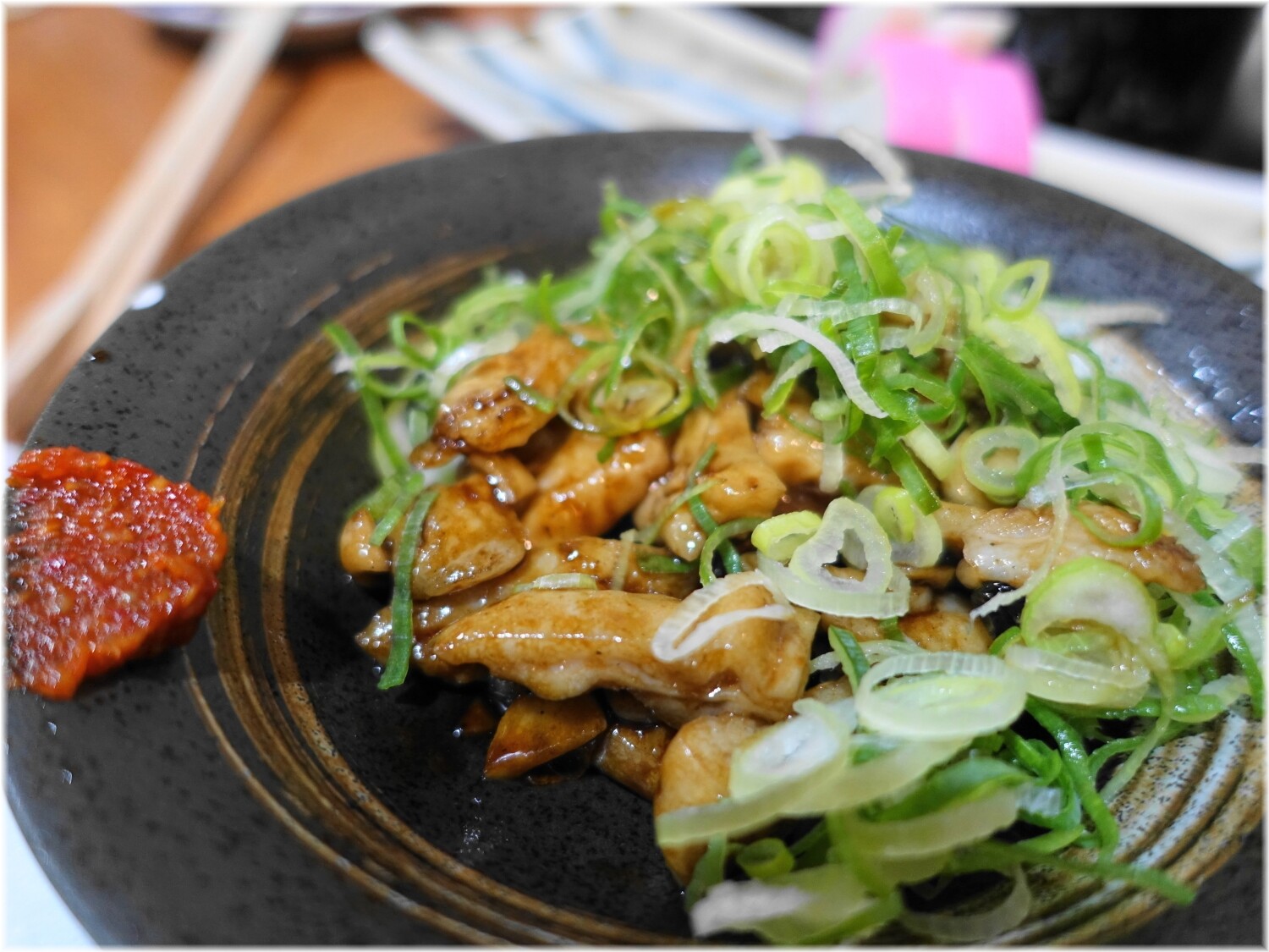 くるめや5 朝倉ホルモンソース焼き