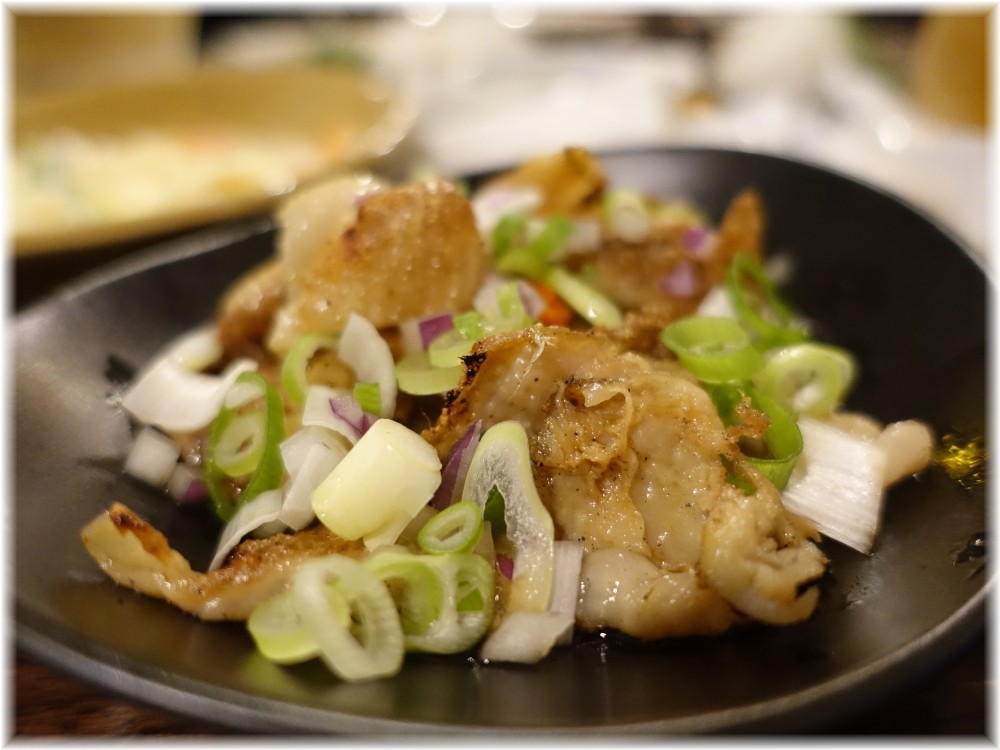 金町製麺8 豚バラネギ塩ダレ焼き