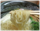 麺屋 との 塩わさびラーメンの麺