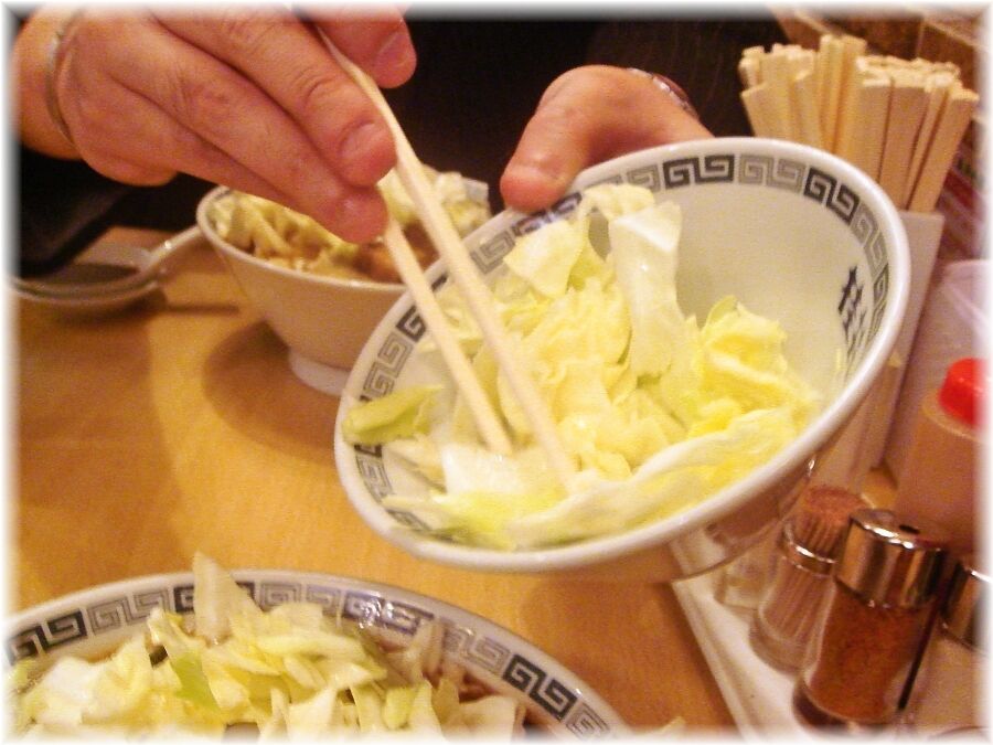 桂花 追加キャベツ