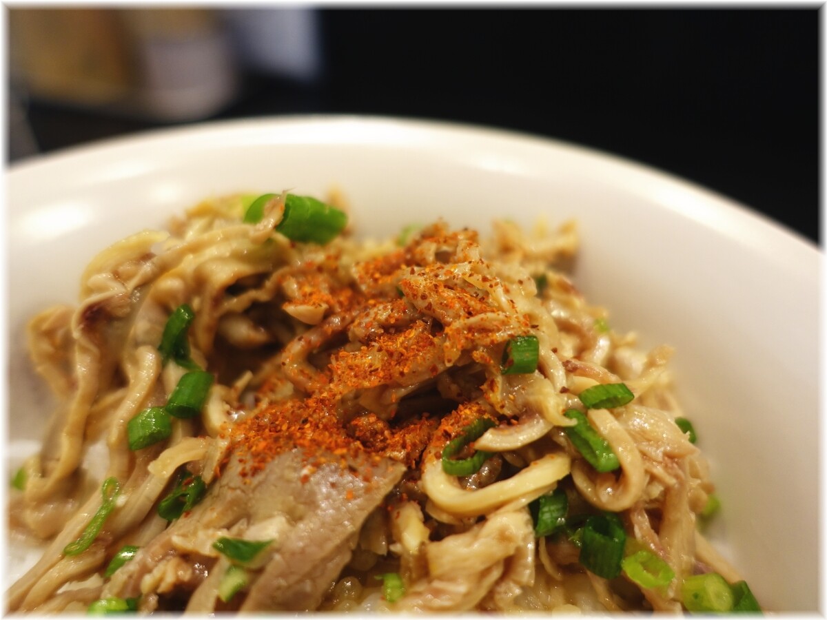 麺屋中川會住吉店 がつ丼に一味