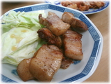 呑龍 豚バラ塩焼き
