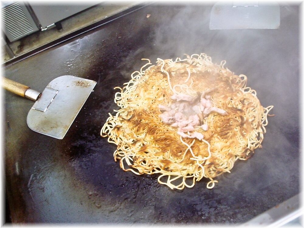 想夫恋 焼きが入った麺