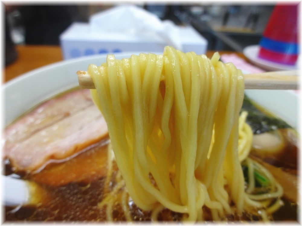 らぁめん夢 特製らーめんの麺