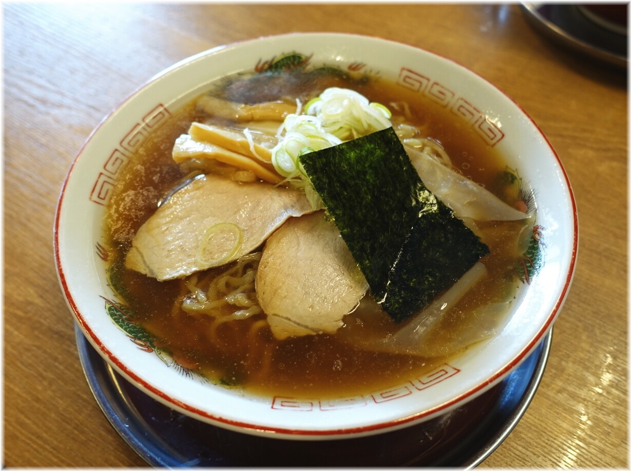 酒田ラーメン照月 ワンタンメン(小)