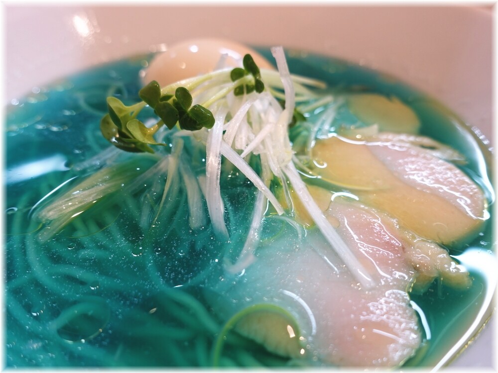 吉法師 鶏清湯(青)の具