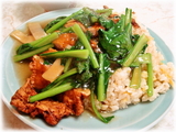 中園亭 排骨炒飯(ロース炒飯)