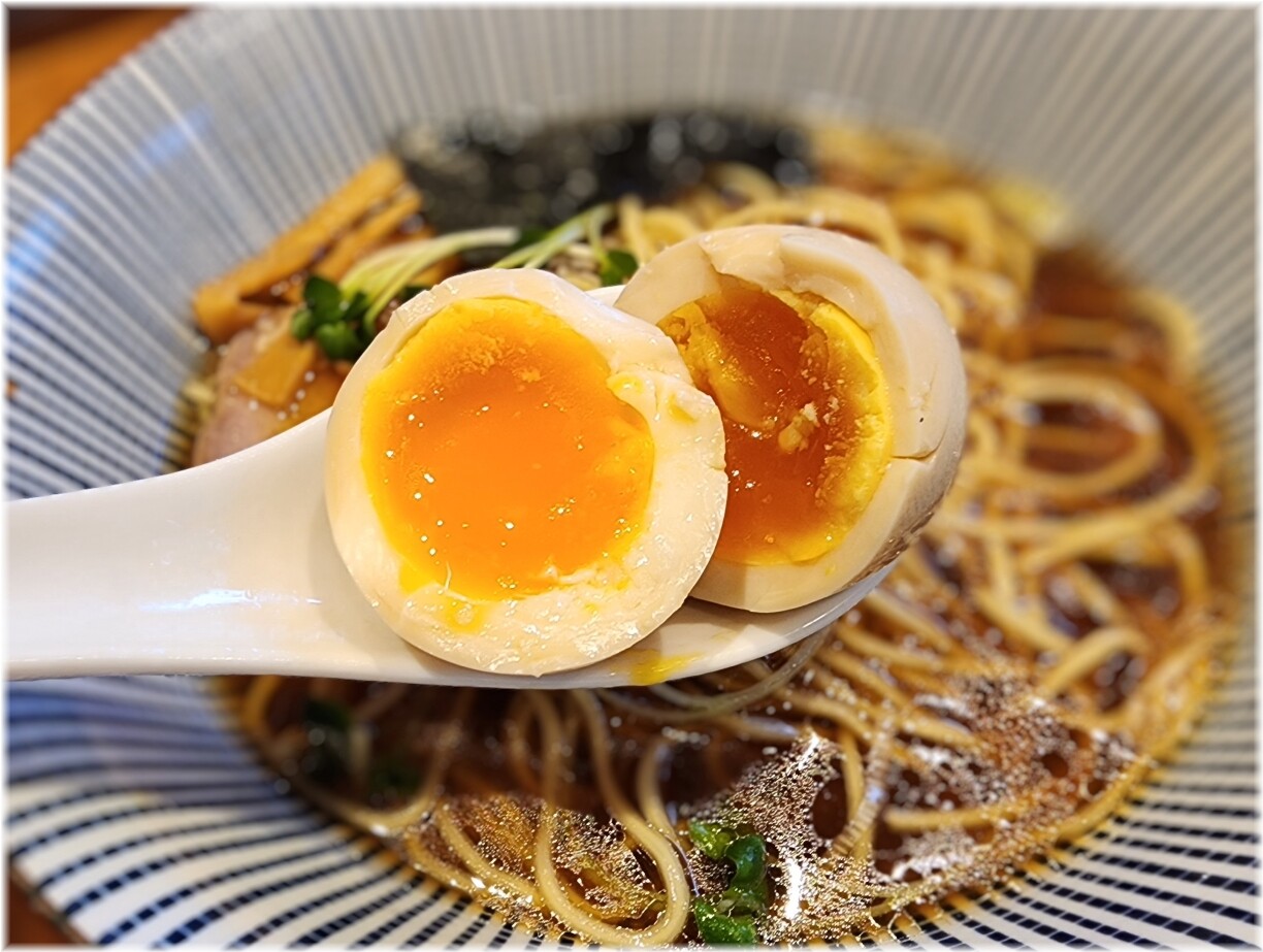 麺屋つむぎ 味玉中華そばの味玉