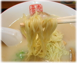 寿がきや 名古屋エスカ店 白ラーメンの麺