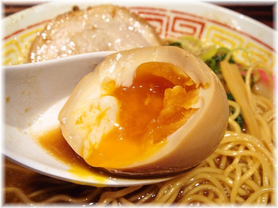 まっち棒 半熟味付け玉子