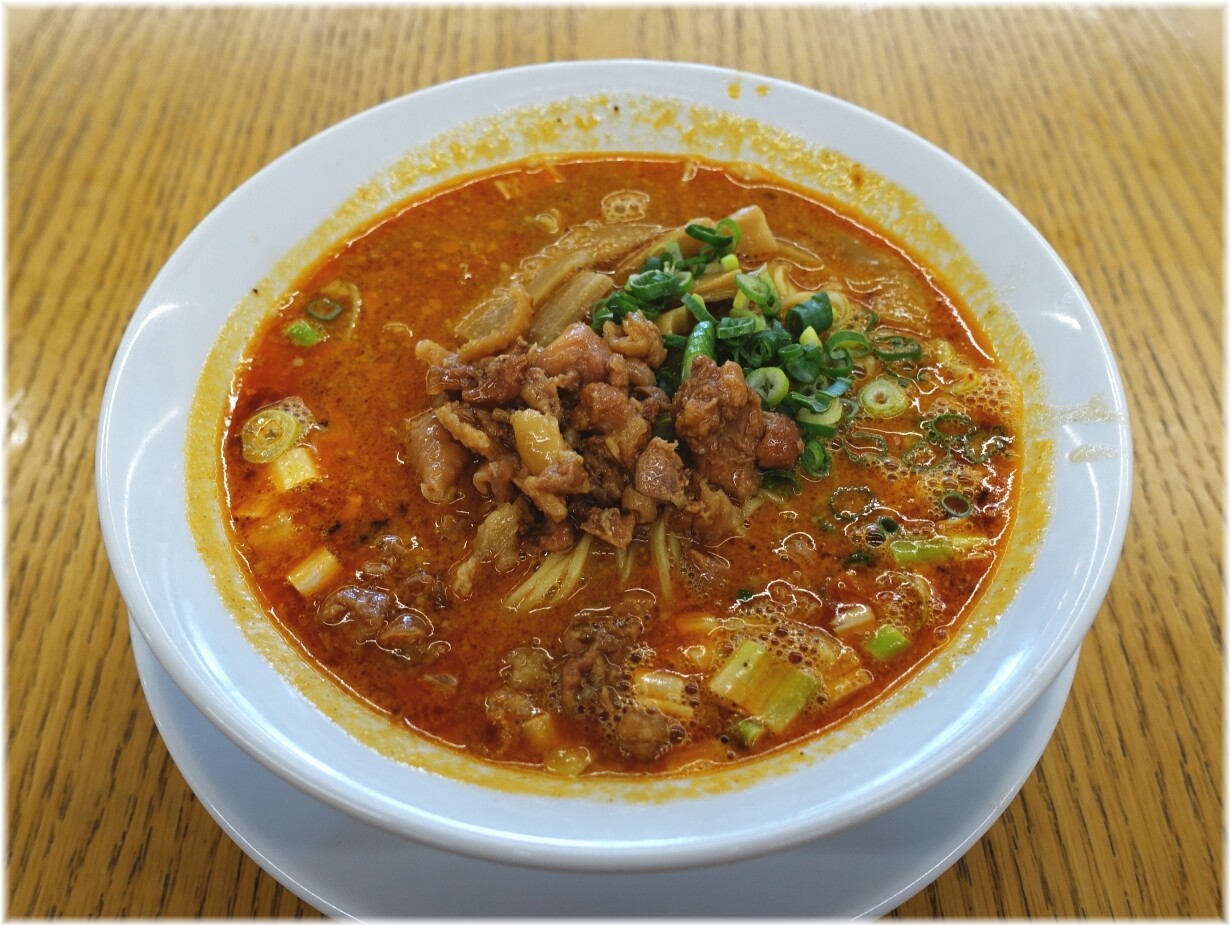 鳥藤とりそはスタンド 親鶏の四川担々麺