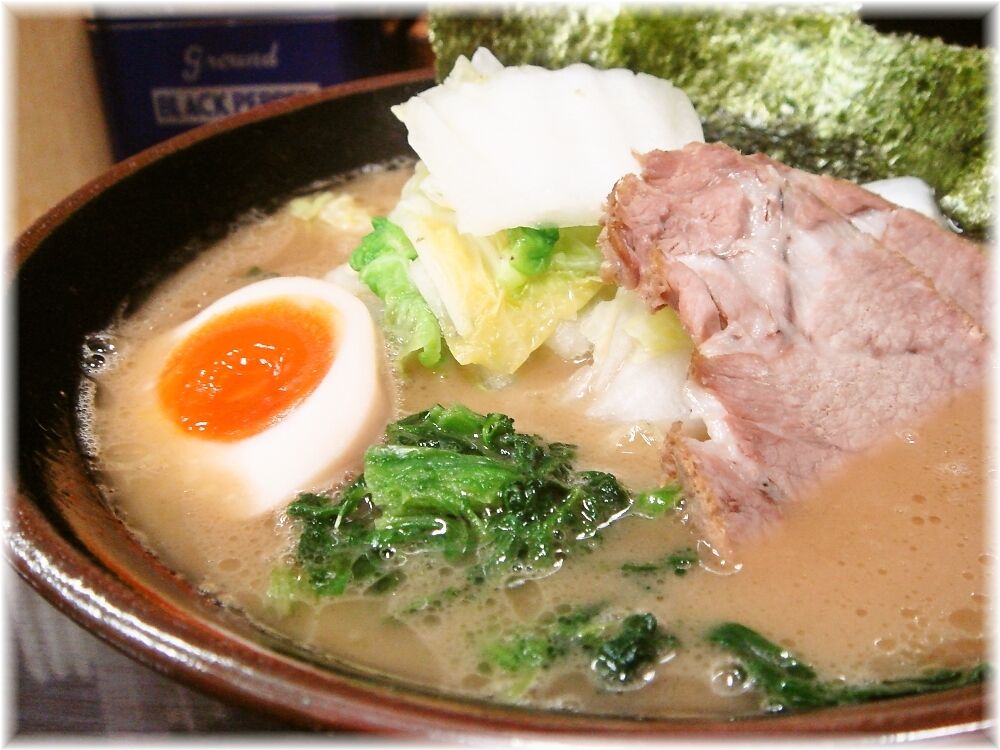 武術家 特製ラーメンの具