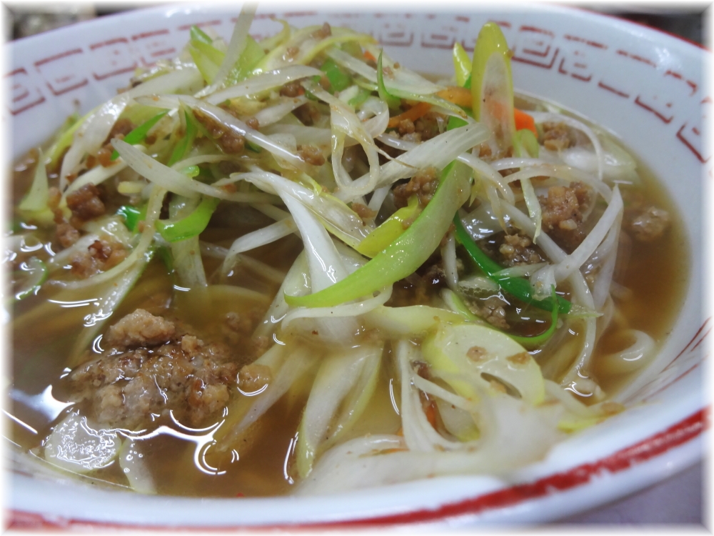 岐阜屋4 葱ラーメンの具