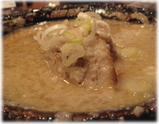 平太周味庵 特製味噌ラーメンの背脂スープ