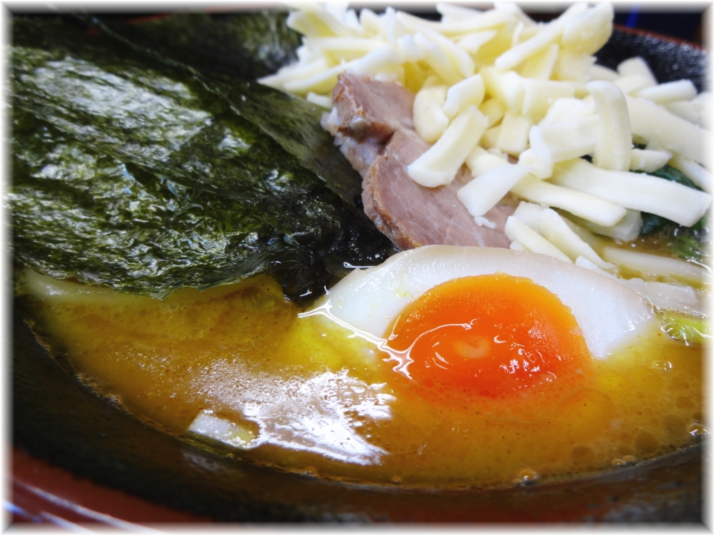 武術家4 カレーチーズらーめんのスープ