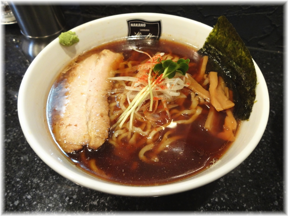 中野汁場進化 鯵香る醤油ラーメン